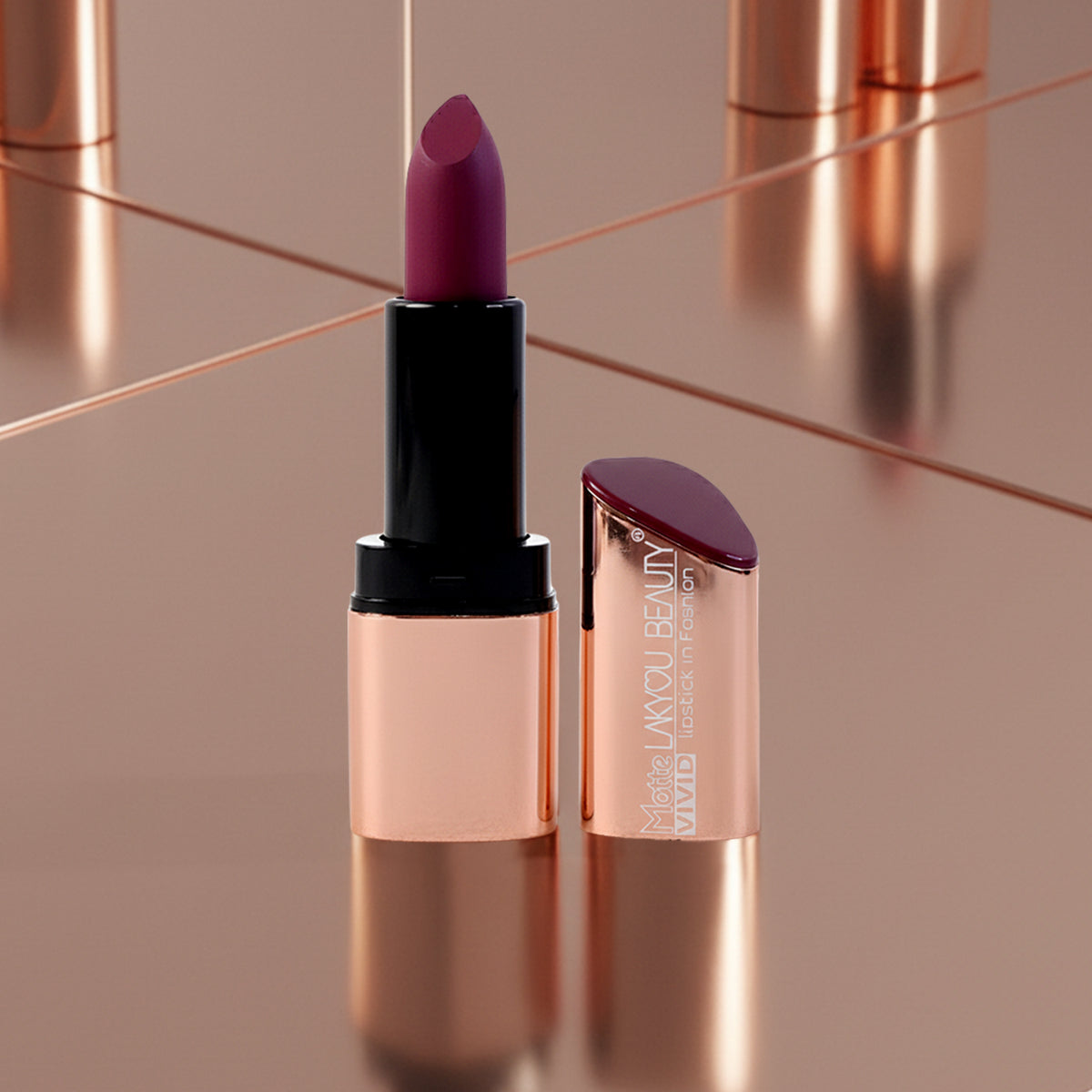 Vivid Matte Mix-color Lipstick (1 Pc)