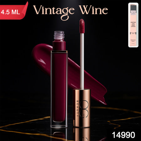 Og Beauty Vintage Wine Moisture Lock Liquid Lipstick (4.5 Ml  1 Pc)