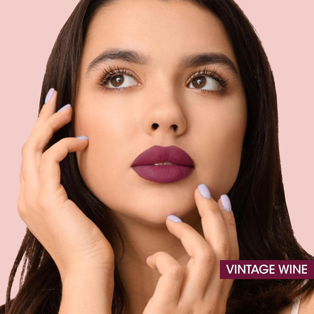 Og Beauty Vintage Wine Moisture Lock Liquid Lipstick (4.5 Ml  1 Pc)