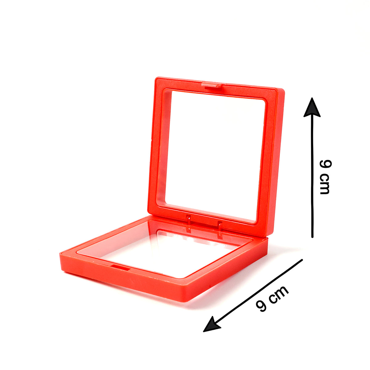 Transparent Jewellery Display Box (9x9 Cm  1 Pc)