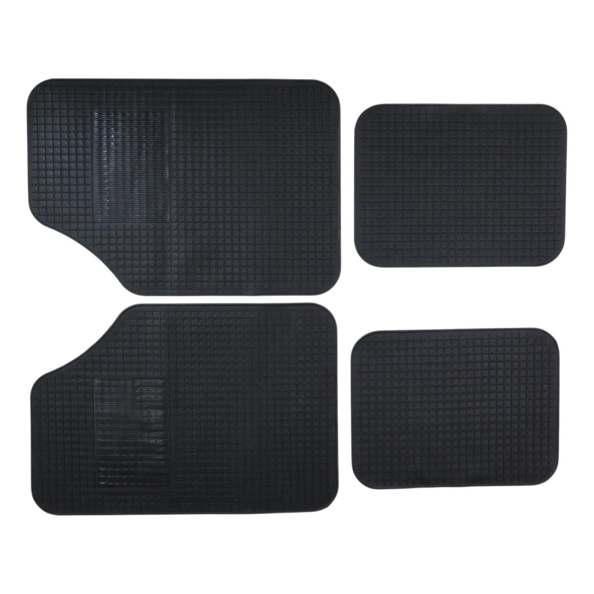 Universal Heavy Duty Car Floor Mat Set (4 Pc Set)