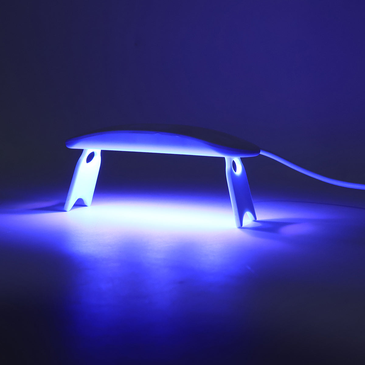 Mini Portable Uv Led Nail Lamp For Gel Nail Polish Curing (1 Pc)